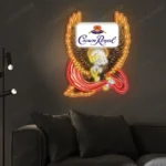 Crown Royal Neon Sign Bespoke Logo Custom American Eagle 1