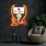 Crown Royal Neon Sign Bespoke Logo Custom American Eagle 1