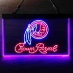Crown Royal Neon Sign Pub Washington Est 1932 1
