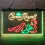 Crown Royal Neon Sign Woman 3 Color 1