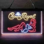 Crown Royal Neon Sign Woman 3 Color 1