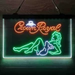 Crown Royal Neon Sign Woman 3 Color 1