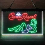 Crown Royal Neon Sign Woman 3 Color 1