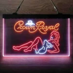 Crown Royal Neon Sign Woman 3 Color 1