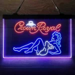 Crown Royal Neon Sign Woman 3 Color 1