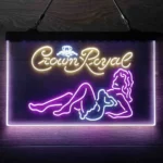 Crown Royal Neon Sign Woman 3 Color 1