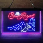 Crown Royal Neon Sign Woman 3 Color 1