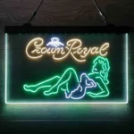 Crown Royal Neon Sign Woman 3 Color 1
