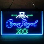 Crown Royal Neon Sign Xo Neon 3 Color 1