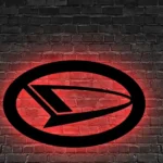 Daihatsu Metal Sign Logo Car 1