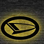 Daihatsu Metal Sign Logo Car 1