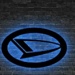 Daihatsu Metal Sign Logo Car 1