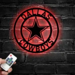 Dallas Cowboys Metal Sign Cowboys Star 1