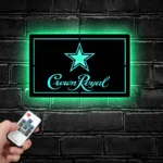 Dallas Cowboys Metal Sign Crown Royal 1