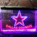 Dallas Cowboys Neon Sign Logo Light 1