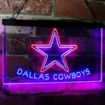 Dallas Cowboys Neon Sign Logo Light 1