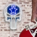 Dallas Cowboys Neon Sign The Punisher 1