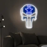 Dallas Cowboys Neon Sign The Punisher 1