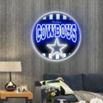 Dallas Cowboys Neon Sign Vintage Acrylic 1