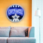 Dallas Cowboys Neon Sign Vintage Acrylic 1