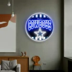 Dallas Cowboys Neon Sign Vintage Acrylic 1