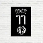 Dallas Mavericks Metal Sign Custom Luka Doncic 77 1