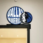 Dallas Mavericks Metal Sign Emblem 1