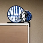 Dallas Mavericks Metal Sign Emblem 1