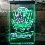 Dallas Mavericks Neon Sign Budweiser Nba 1