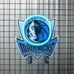 Dallas Mavericks Neon Sign Mavs Head Emblem 1