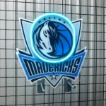 Dallas Mavericks Neon Sign Mavs Head Emblem 1
