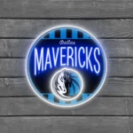 Dallas Mavericks Neon Sign Vintage Acrylic 1