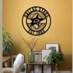Dallas Stars Metal Sign Custom Nhl 1