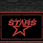 Dallas Stars Metal Sign Dallas Star Mark 1