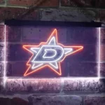 Dallas Stars Neon Sign Ice Rink Game 1
