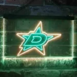 Dallas Stars Neon Sign Ice Rink Game 1