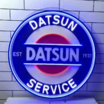 Datsun Neon Sign Super Car 1
