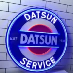 Datsun Neon Sign Super Car 1