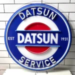Datsun Neon Sign Super Car 1