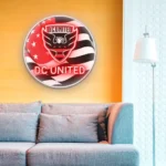 Dc United Neon Sign Fc Us Flag Acrylic 1