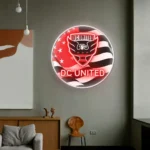 Dc United Neon Sign Fc Us Flag Acrylic 1