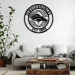 Denver Broncos Metal Sign Custom Nfl 1