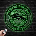 Denver Broncos Metal Sign Custom Nfl 1