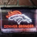 Denver Broncos Neon Sign Denver Horse Logo 1