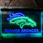 Denver Broncos Neon Sign Denver Horse Logo 1