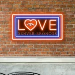 Denver Broncos Neon Sign Romance Sign 1