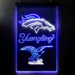 Denver Broncos Neon Sign Yuengling Est 1960 1