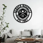 Denver Nuggets Metal Sign Custom Nba 1