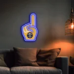 Denver Nuggets Neon Sign Nba Foam Finger 1