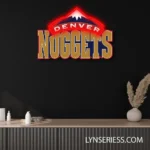 Denver Nuggets Neon Sign Nuggets Peak Mark 1